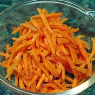 Raw Carrot Dog Treats