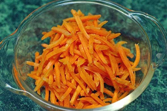 Raw Carrot Dog Treats