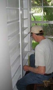 shelves-installing