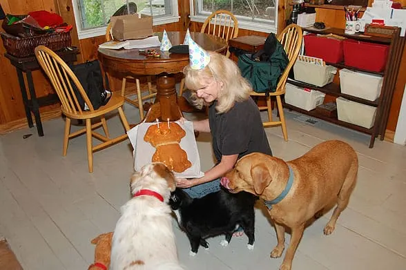 tiki-bday-eatingcake