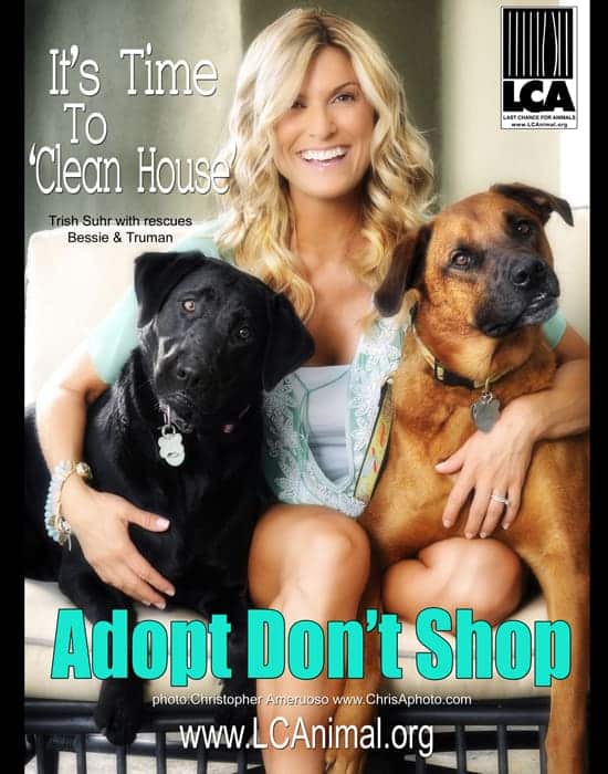 Trish Suhr Promotes Adopt Don’t Shop Campaign