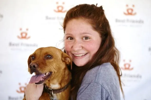 BF - StrutYourMutt - L.A. 2013 - Emma Kenney and Dexter