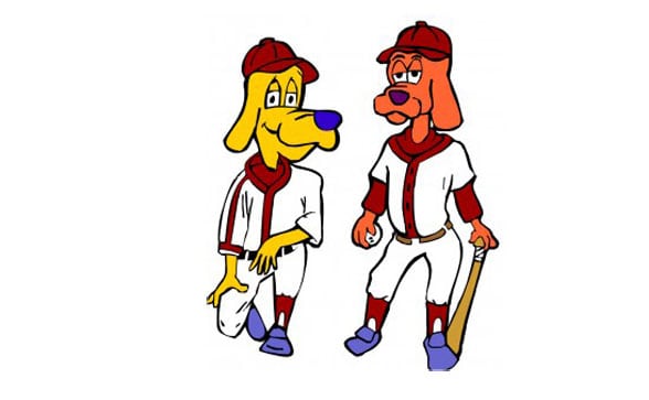 Dogs-in-baseball-uniforms