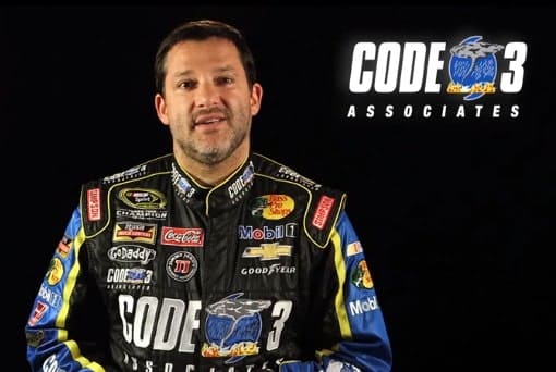 NASCAR Star Tony Stewart Helps Animal Rescue Responders