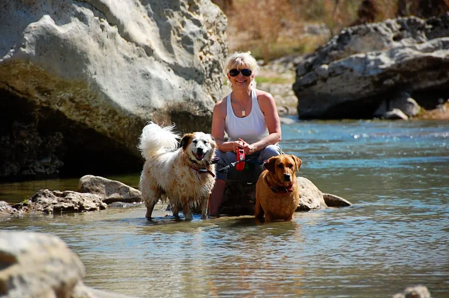 dog friendly pedernales state park texas