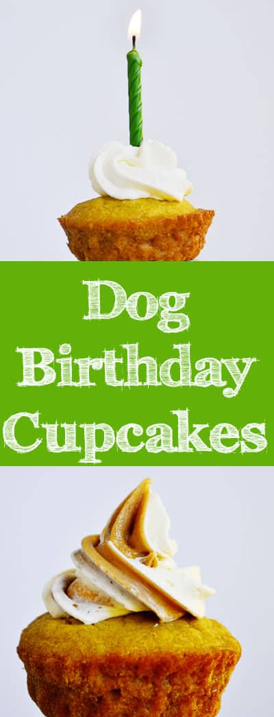dog birthday cupcakes