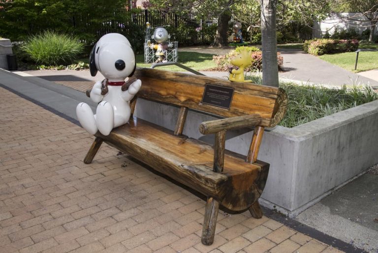 Snoopy Sculptures in Santa Rosa, California
