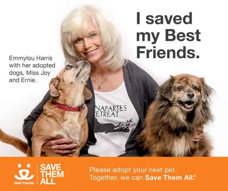 Emmylou Harris Joins Best Friends Campaign