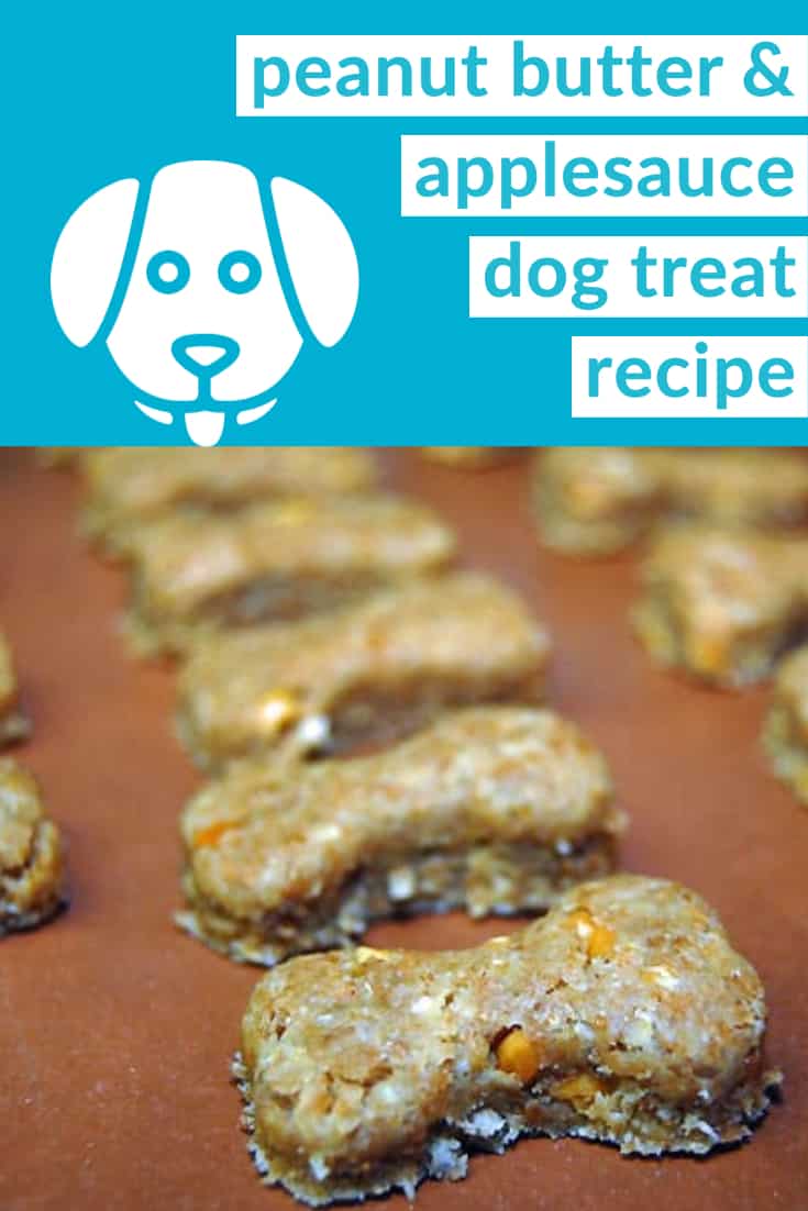 peanut butter and applesauce dog treat recipe