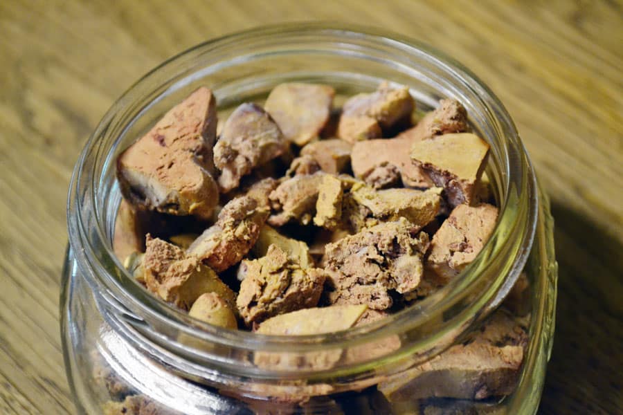 How to Freeze Dry Chicken Liver Dog Treats