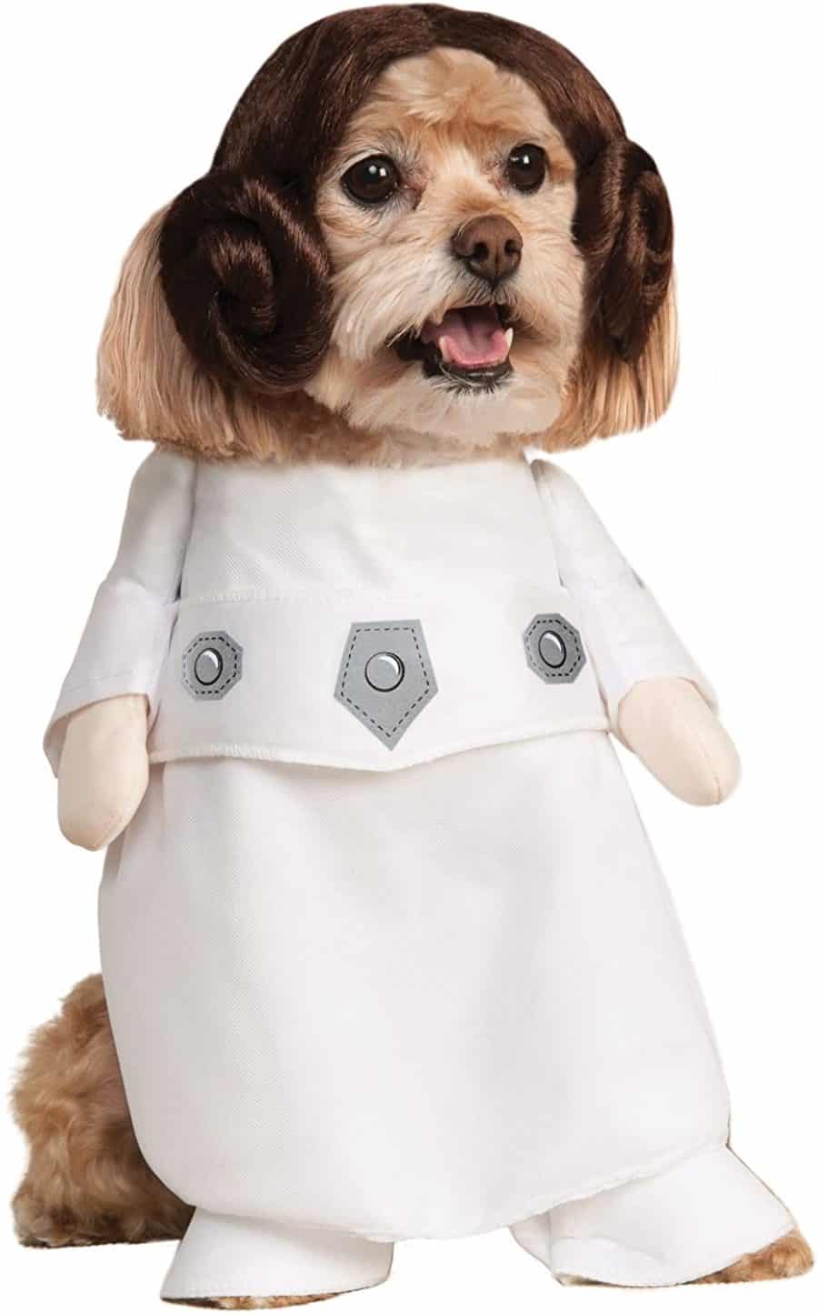 Princess Leia dog costume Halloween