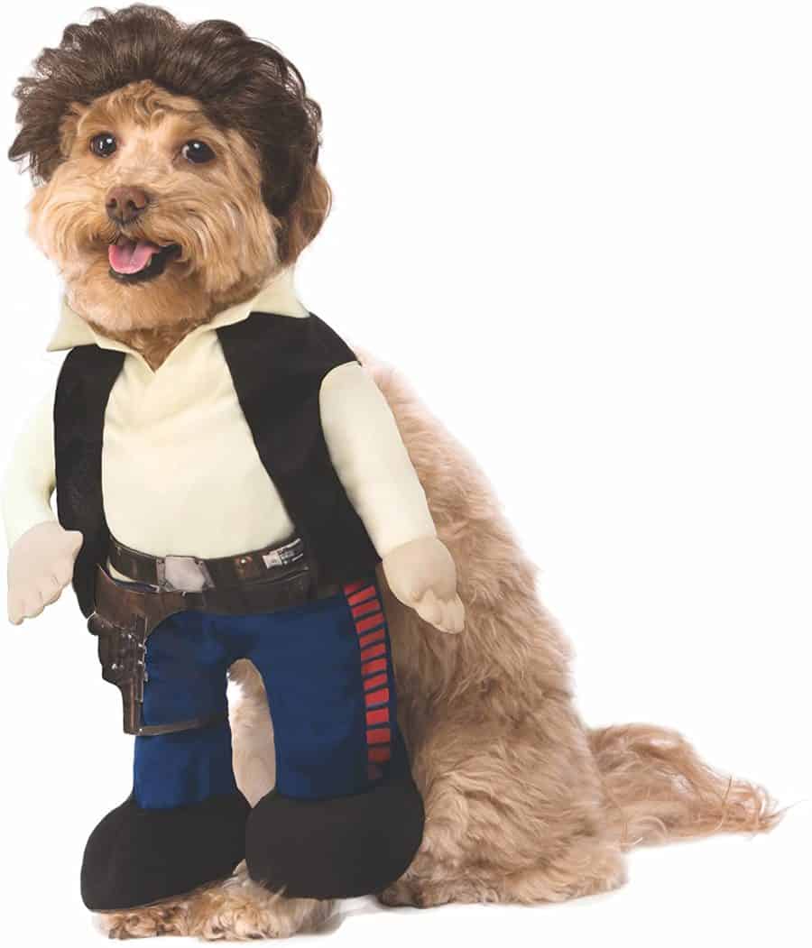 Han Solo costume for dog