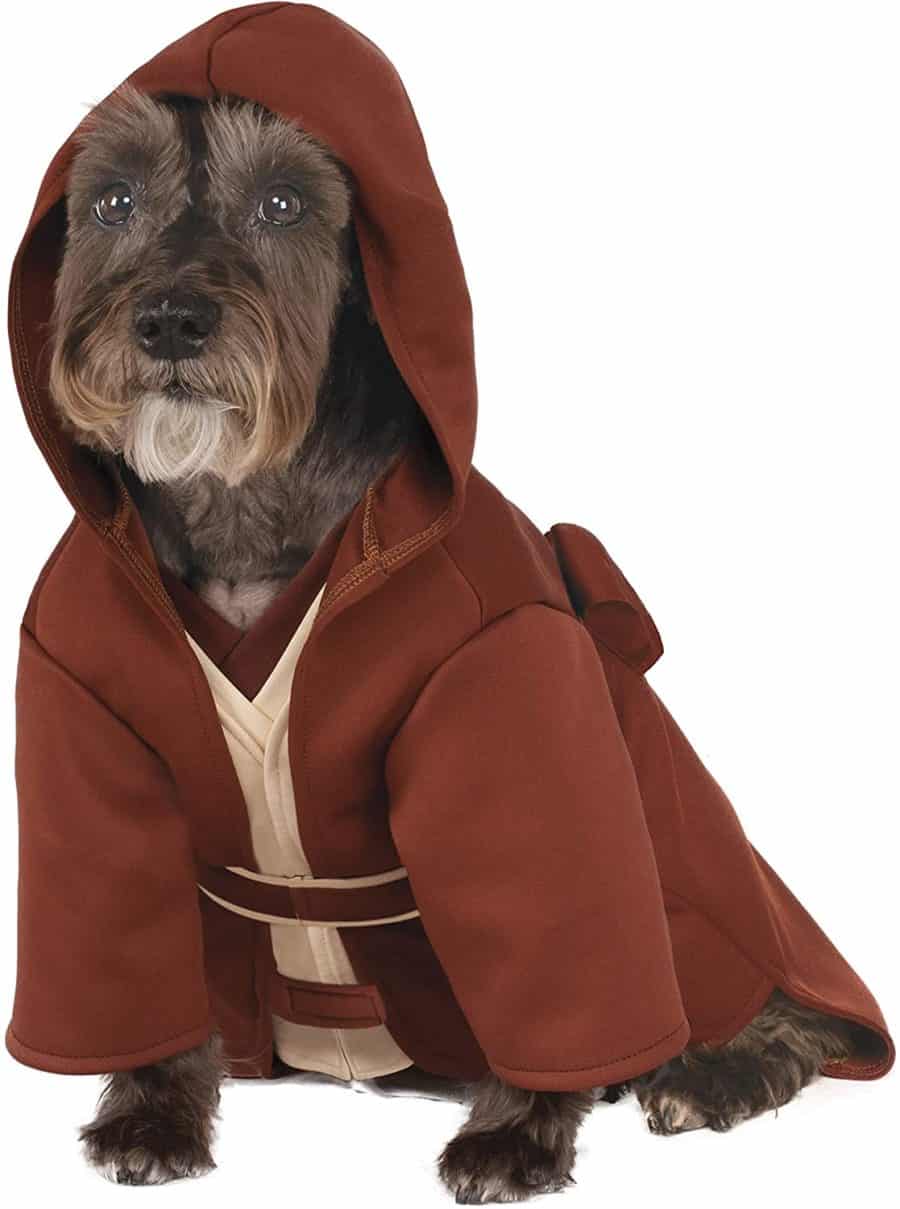 classic Jedi dog costume from Star Wars movie