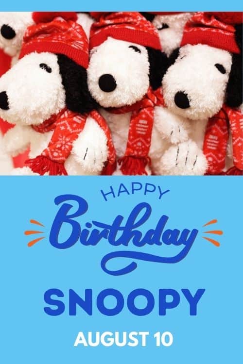 SNOOPY'S BIRTHDAY