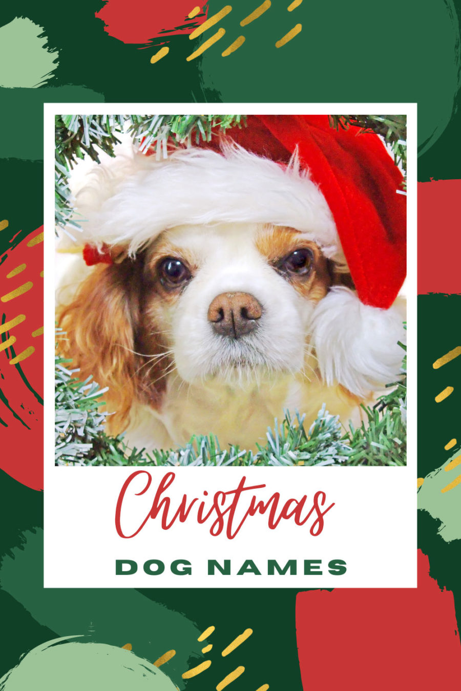 Christmas dog names