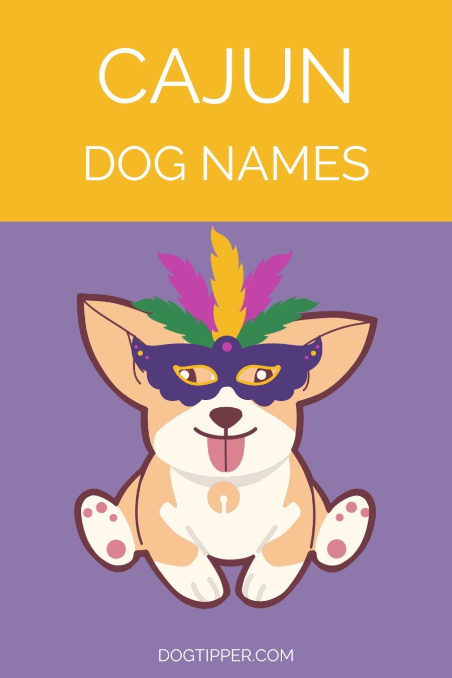 Cajun Dog Names - Dog Names inspired by Cajun foods, Mardi Gras, New Orleans and more