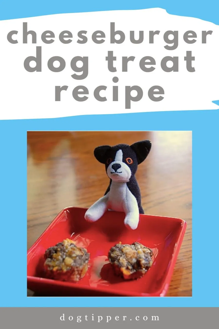 cheeseburger dog treat recipe