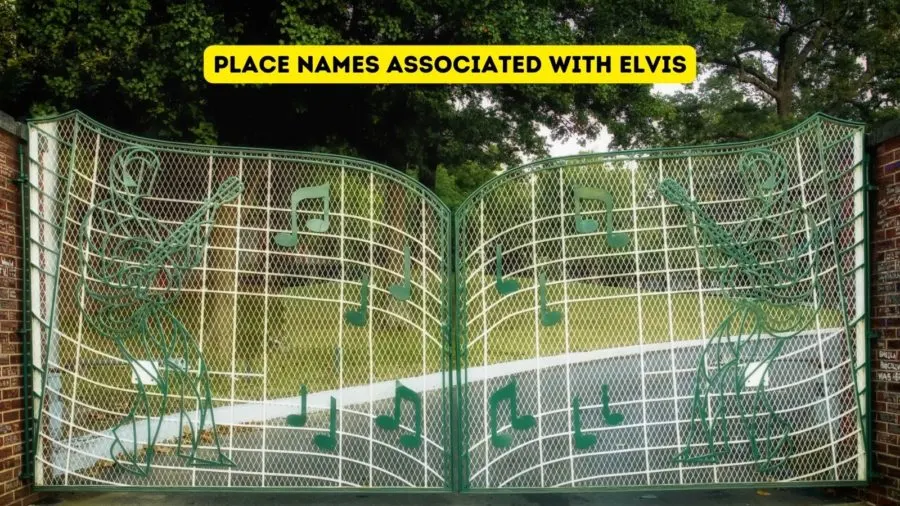 Place names associated with Elvis