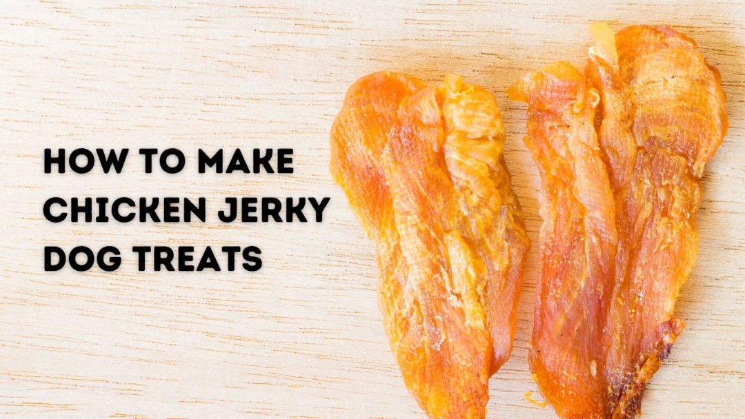 how do you make chicken jerky for dogs