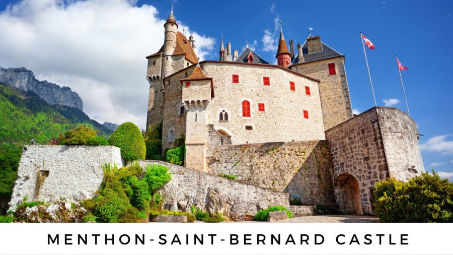 Menthon Saint Bernard Castle, inspiration for Sleeping Beauty