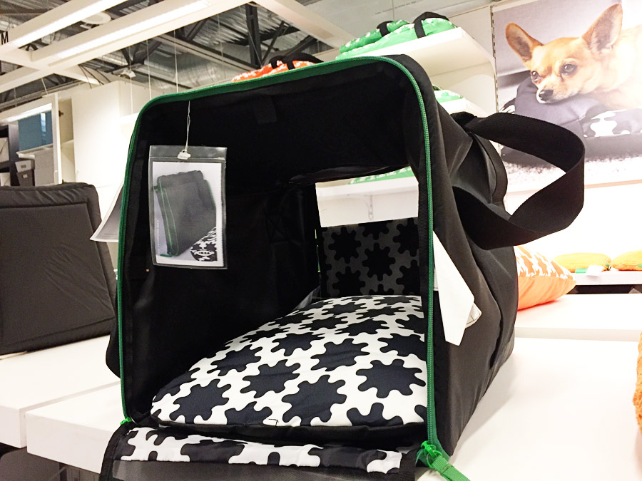 Pet carrier sold in IKEA store