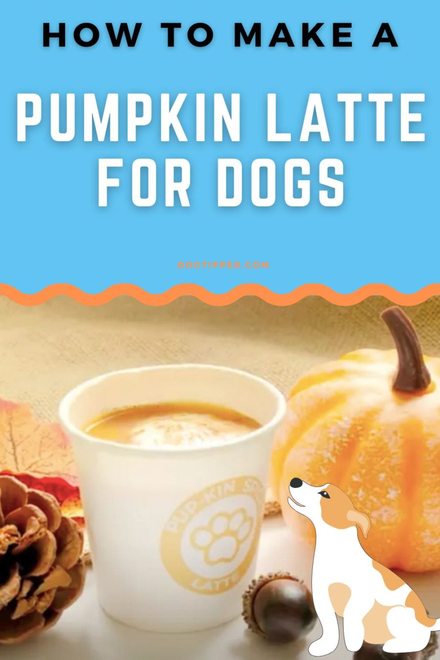 How to make a pumpkin latte for dogs
