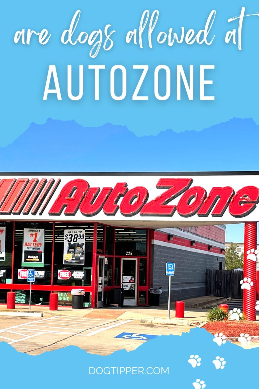 Is AutoZone dog-friendly?