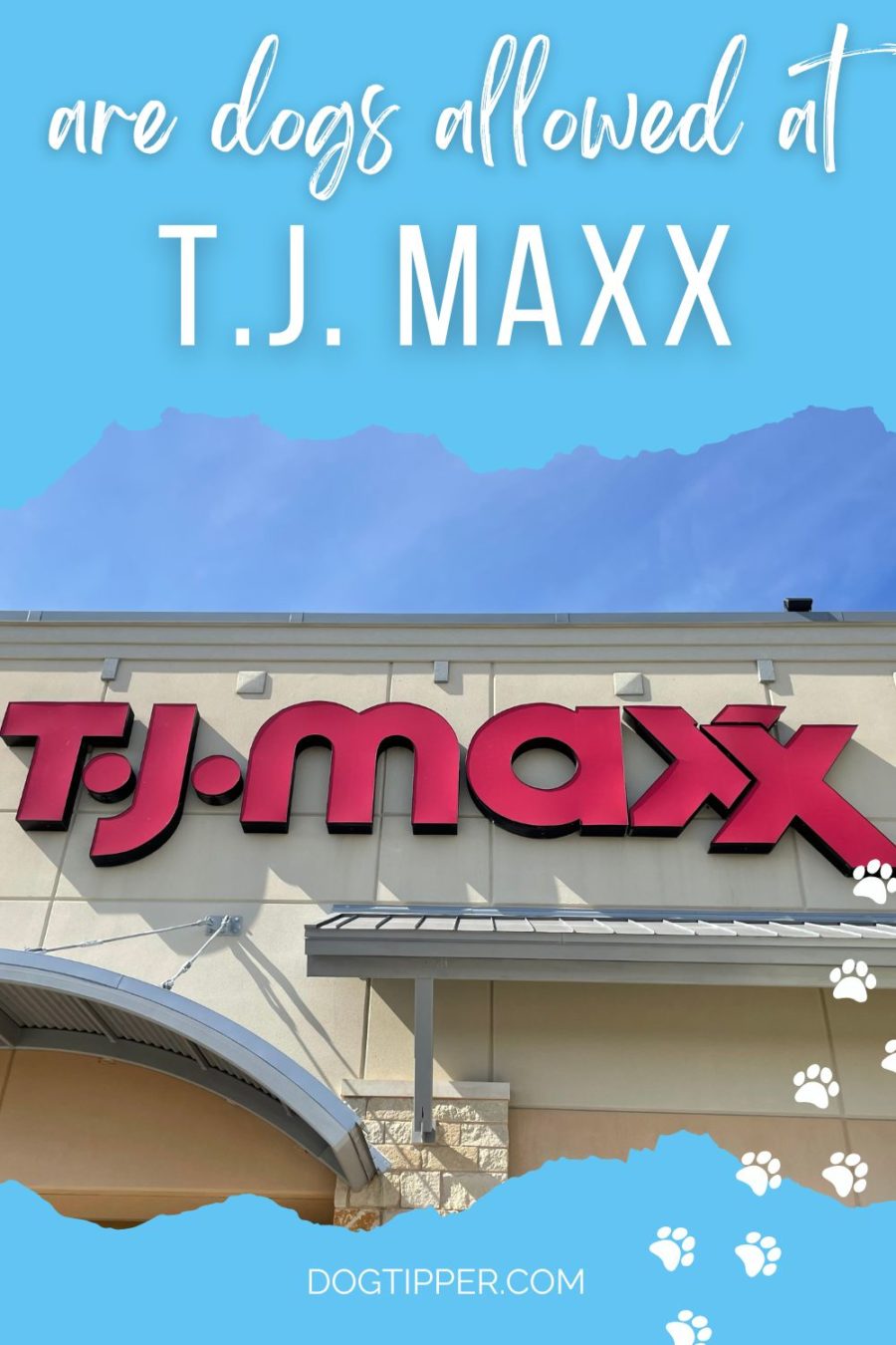 Is T.J. Maxx Dog Friendly?