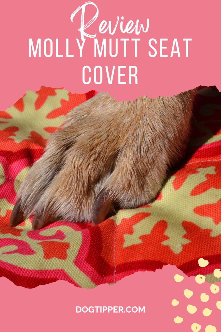 Review: Molly Mutt Seat cover 