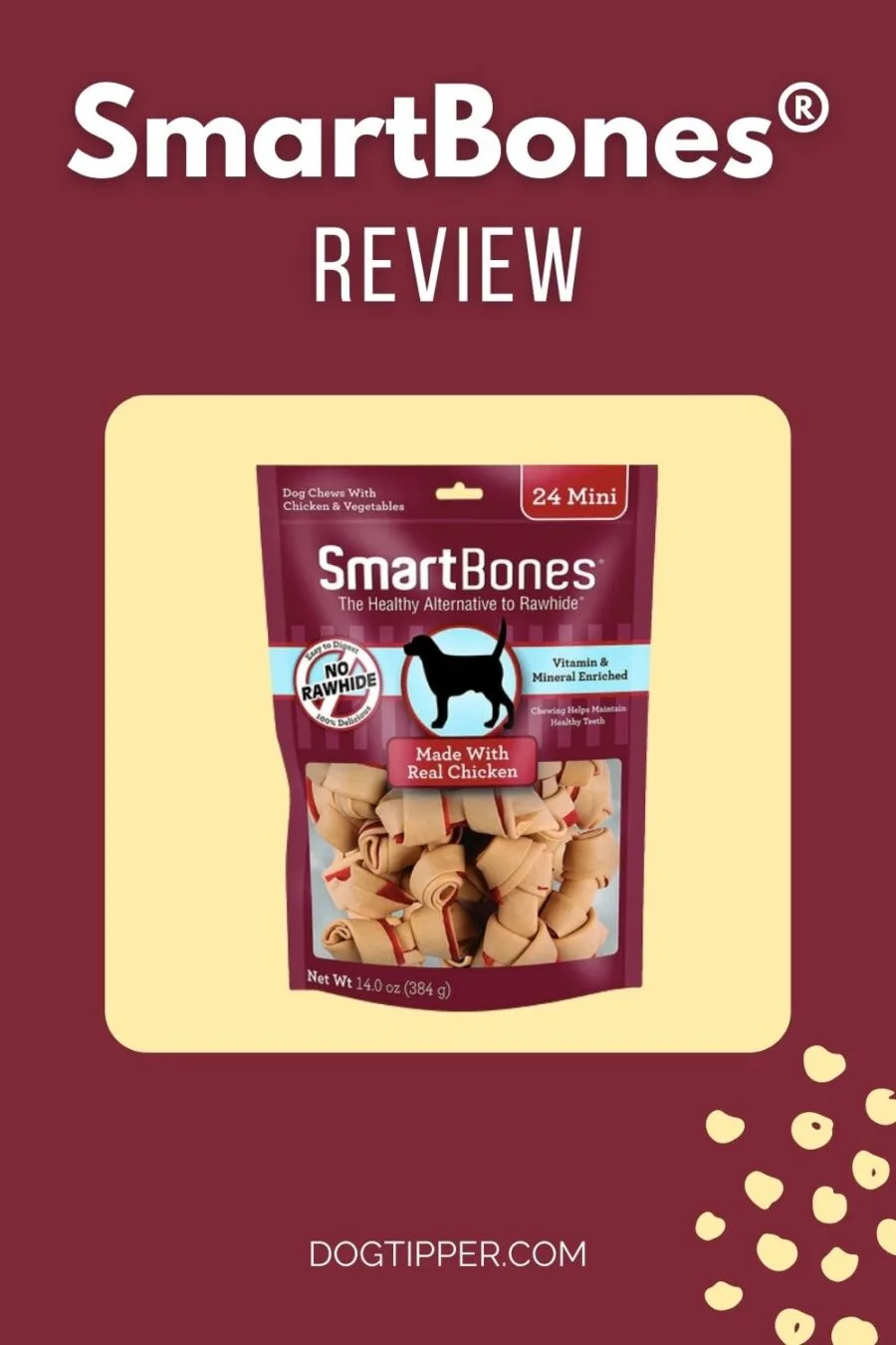 SmartBones dog treat review