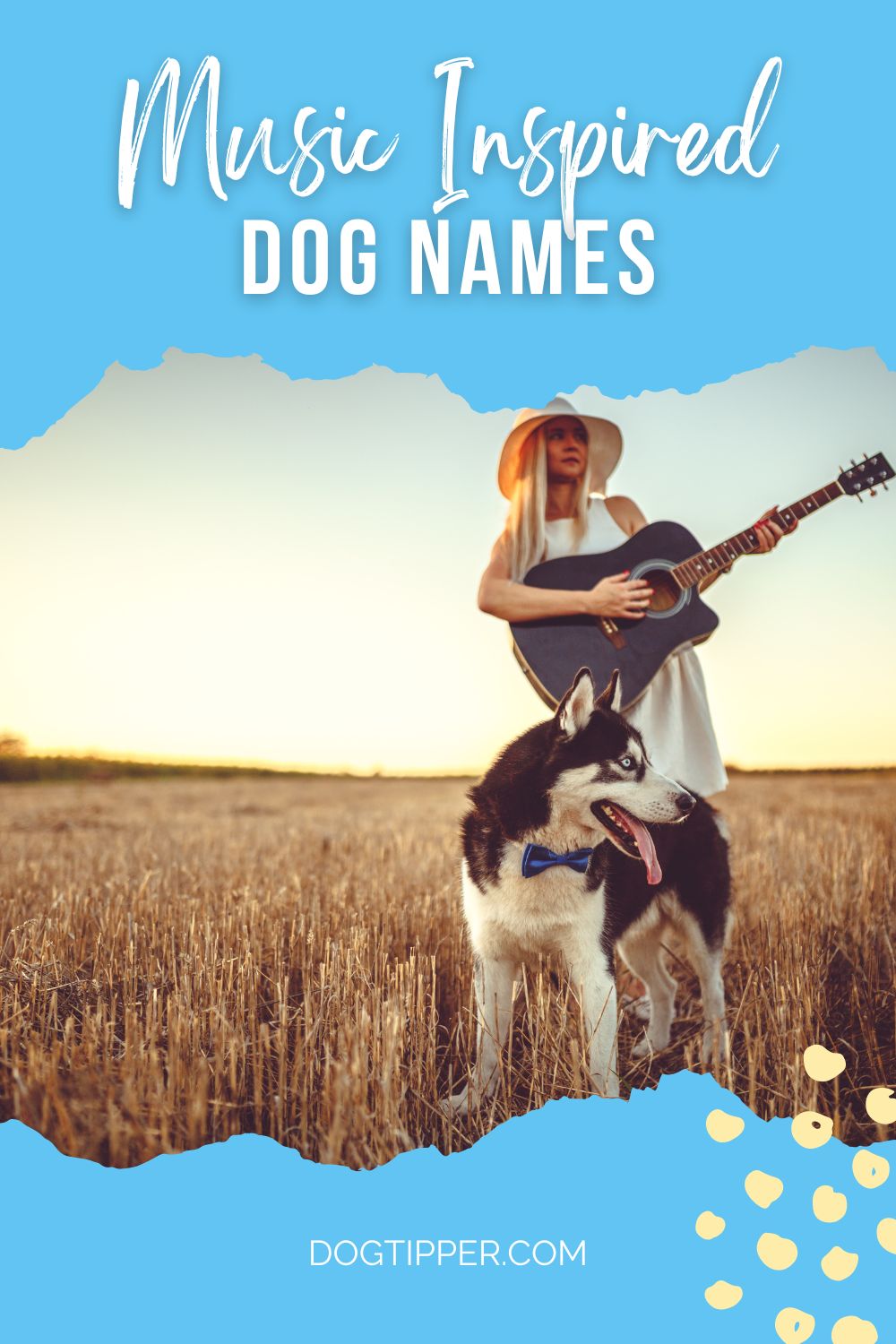 Music Inspired Dog Names