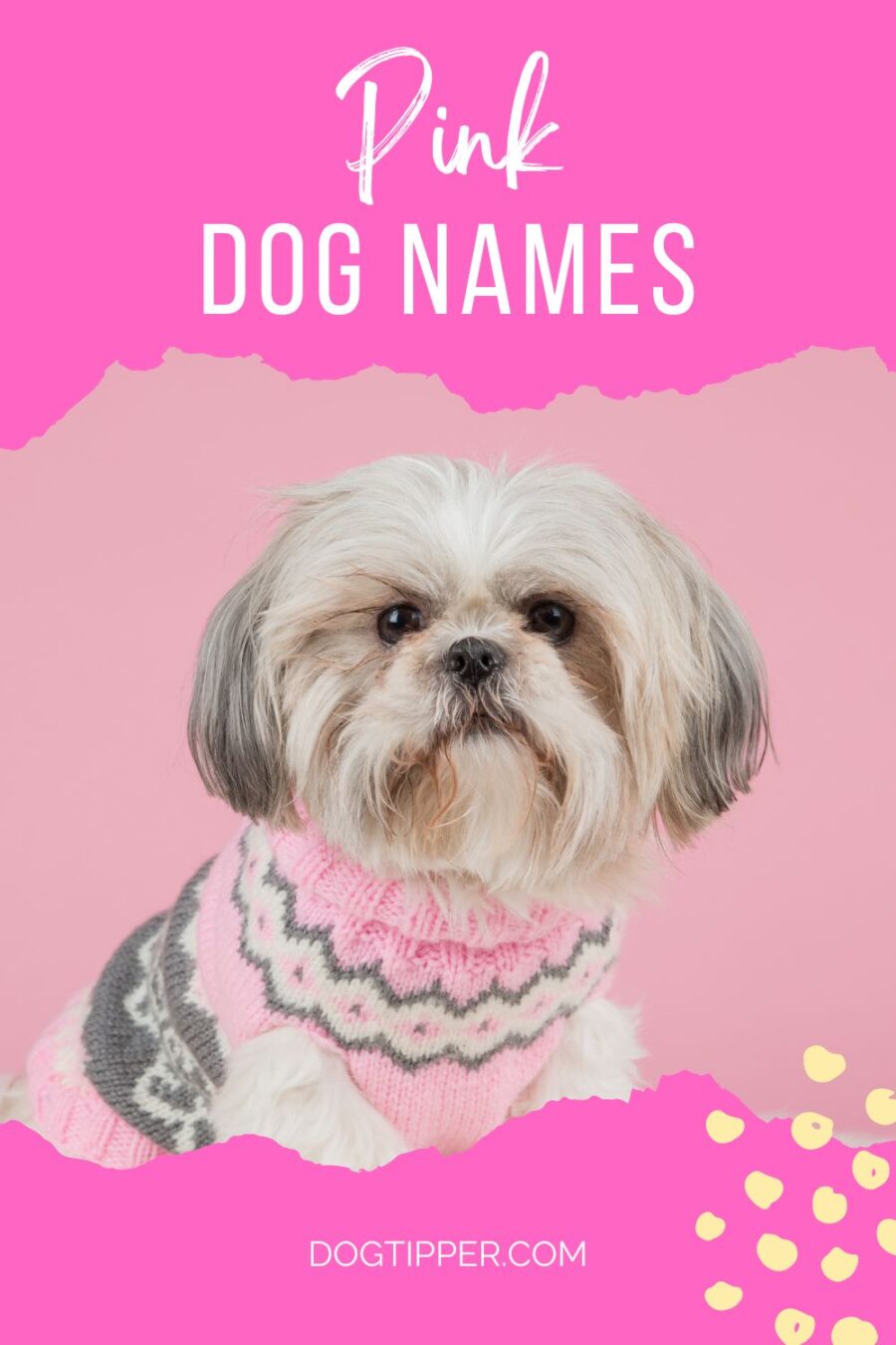 pink dog name