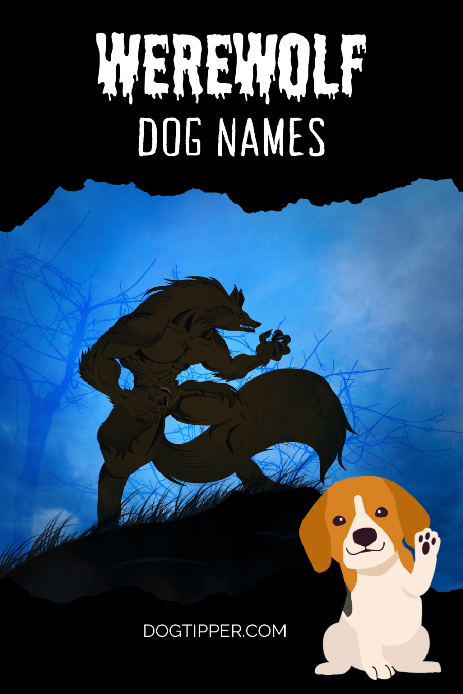 113 Werewolf Dog Names to Make You Howl! #dognames #dogs 
