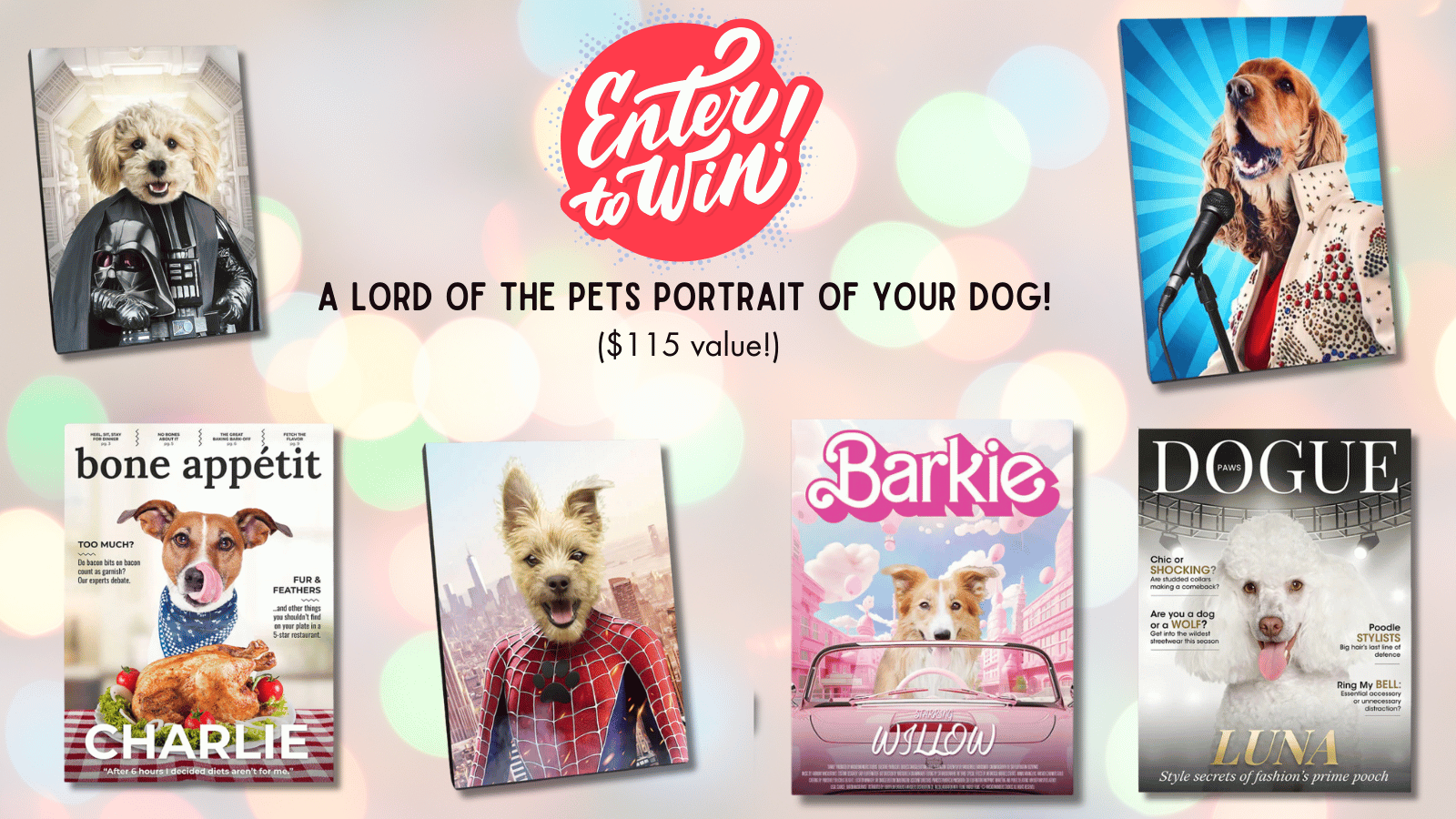 Lord of the Pets Portrait of Your Dog! Lord of the Pets Portrait of Your Dog!
