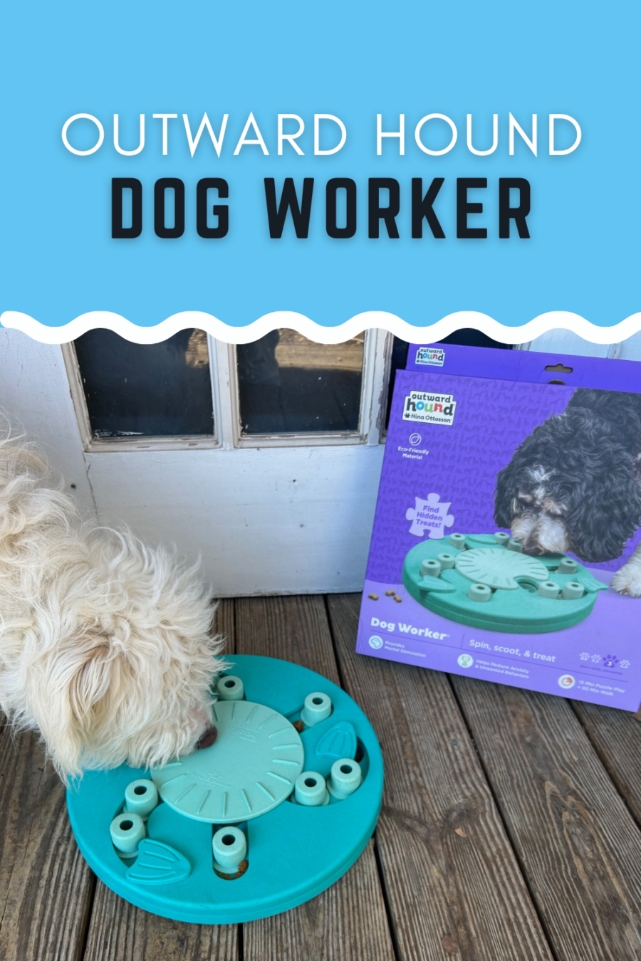 Outward Hound Dog Worker enrichment toy