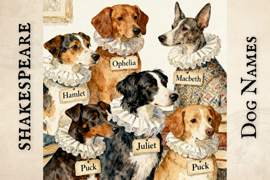 200+ Literary Names from the Bard